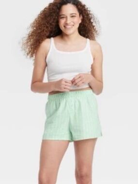 NWT Target Green Boxer Shorts